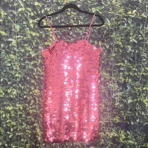 a new Day Pink Sequin Dress